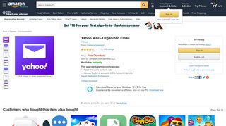 
                            11. Amazon.com: Yahoo Mail – Keeps you organized!: Appstore for Android