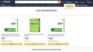 
                            10. Amazon.com: ZIJA INTERNATIONAL: Stores