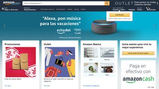 
                            3. Amazon.com.mx: Precios bajos - Envío rápido - Millones de productos