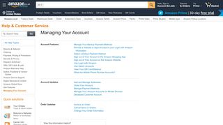 
                            3. Amazon.co.uk Help: About Creating an Account