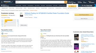 
                            13. Amazon.co.uk:Customer reviews: Software Testing: An ISTQB-BCS ...