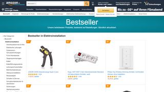 
                            10. Amazon.de Bestseller: Die beliebtesten Artikel in Elektroinstallation