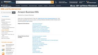
                            6. Amazon.de Hilfe: Amazon Business