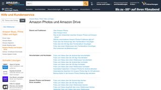 
                            3. Amazon.de Hilfe: Amazon Photos und Amazon Drive
