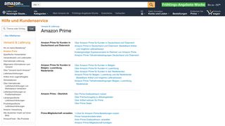 
                            5. Amazon.de Hilfe: Amazon Prime