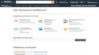 
                            5. Amazon.de Hilfe: Anmelden mit Zwei-Schritt-Verifizierung