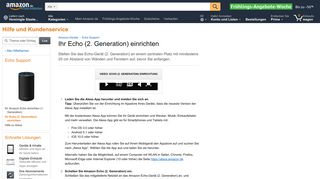 
                            3. Amazon.de Hilfe: Ihr Echo (2. Generation) einrichten