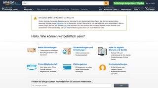 
                            4. Amazon.de Hilfe: Ihr Gerät bei Amazon Music anmelden