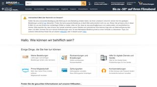 
                            2. Amazon.de Hilfe: Lieferung in die Schweiz
