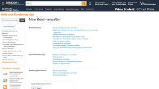 
                            4. Amazon.de Hilfe: Mein Konto