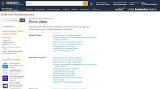 
                            7. Amazon.de Hilfe: Wie Sie sich bei Prime Video an- und abmelden