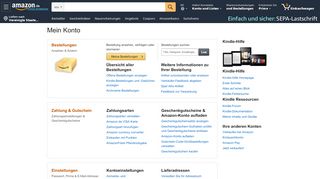 
                            6. Amazon.de - Mein Konto