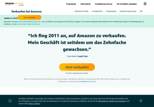 
                            3. Amazon.de: Starten Sie heute mit dem Verkaufen bei Amazon