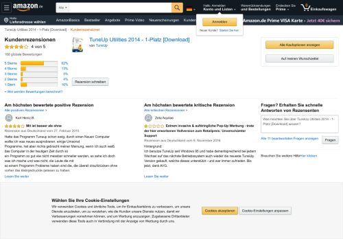 
                            9. Amazon.de:Kundenrezensionen: TuneUp Utilities 2014 - 1-Platz ...