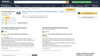 
                            9. Amazon.de:Kundenrezensionen: Wacom Intuos Pro Paper Edition ...