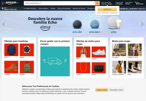 
                            6. Amazon.es: Login - 3 estrellas y más