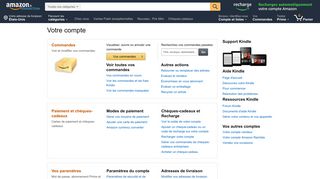 
                            3. Amazon.fr - Votre compte