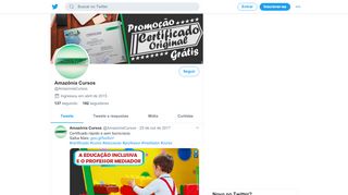 
                            5. Amazônia Cursos (@AmazoniaCursos) | Twitter