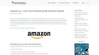 
                            9. Amazon.ie - Your Items Delivered By Amazon Ireland