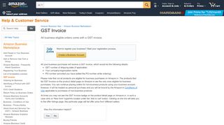 
                            5. Amazon.in Help: GST Invoice