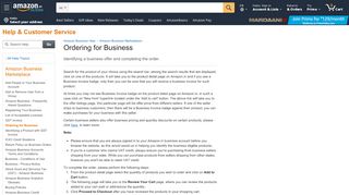 
                            8. Amazon.in Help: Ordering for Business
