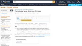 
                            4. Amazon.in Help: Registering Your Business