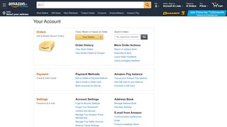 
                            5. Amazon.in - Your Account