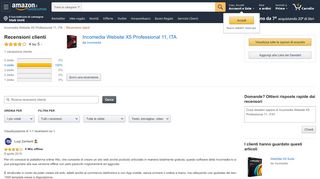 
                            10. Amazon.it:Recensioni clienti: Incomedia Website X5 Professional 11, ITA