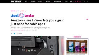 
                            10. Amazon's Fire TV now lets you sign in just once for cable apps - The ...
