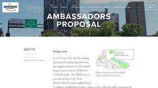 
                            13. Ambassadors Proposal — Cedar Riverside Partnership