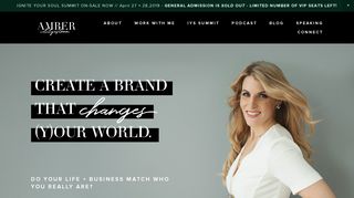 
                            4. Amber Lilyestrom:: Create a Brand That Changes The World ...
