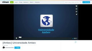 
                            12. [Ambev] Universidade Ambev on Vimeo