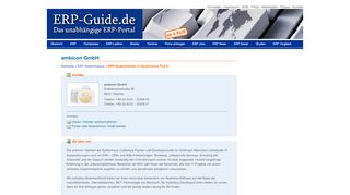 
                            9. ambicon GmbH » ERP-Guide.de das unabhängige ERP-Software-Portal