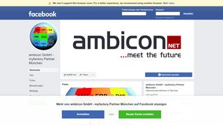 
                            7. ambicon GmbH - myfactory Partner München - Startseite | Facebook