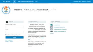 
                            5. Ambiente Virtual de Aprendizagem da UERJ