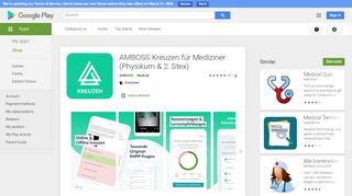 
                            7. AMBOSS Kreuzen für Mediziner – Apps bei Google Play