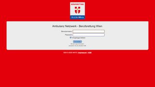 
                            12. Ambulanz-Netzwerk | Berufsrettung Wien | Login