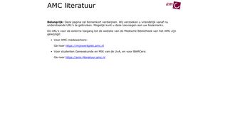 
                            2. AMC literatuur