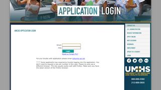 
                            5. AMCAS Login - UMHS