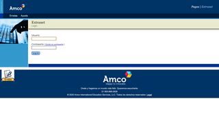 
                            5. Amco On-line - Log in