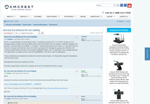 
                            3. Amcrest Surveillance Pro not loading - Amcrest Forum