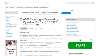 
                            9. AMD Face Login (Powered by Cyberlink YouCam) 5.0.3220 ...