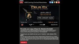 
                            1. AMD Gaming Evolved -