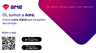 
                            1. Ame Digital - Baixe agora o app do Ame Digital para o seu celular