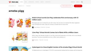 
                            6. ameba pigg - Tech in Asia