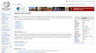 
                            3. Ameba (red social) - Wikipedia, la enciclopedia libre