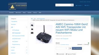 
                            12. AMEC Camino-108W Gen2 AIS WiFi Transponder mit neuem WiFi ...