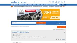 
                            11. Amelek PPPoE login i hasło - FORUM Banino - Trojmiasto