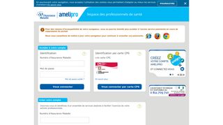 
                            4. AMeli.fr - Compte Professionnels de Santé - Connexion PS