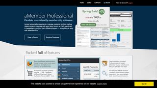 
                            2. aMember Pro: Membership software